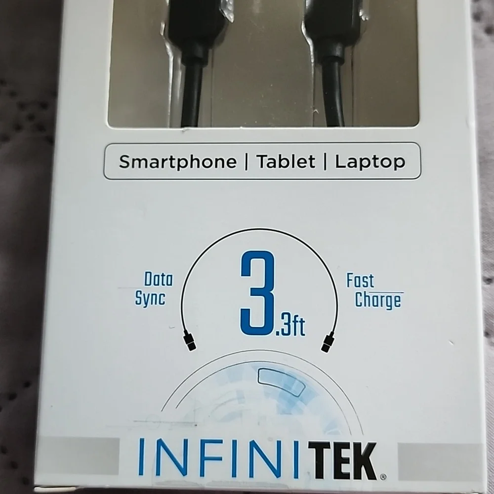 Black USB-C to USB-C Cable